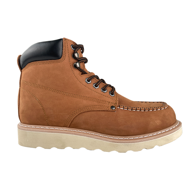 Nubuck Breathable Comfortable Work Shoes for Men