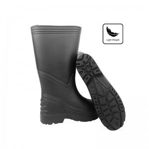 Men’s Tall Waterproof Wide Width Knee High Rain Boots EVA