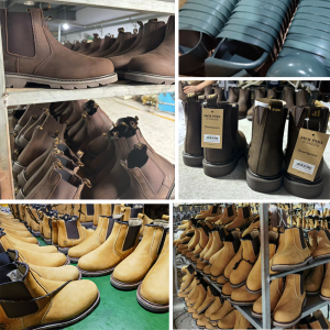 Chelsea Working Boots With Steel Toe And Midsole