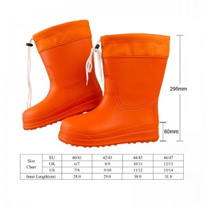 Lightweight EVA Lightweight Knee High With Removable Warm Lining