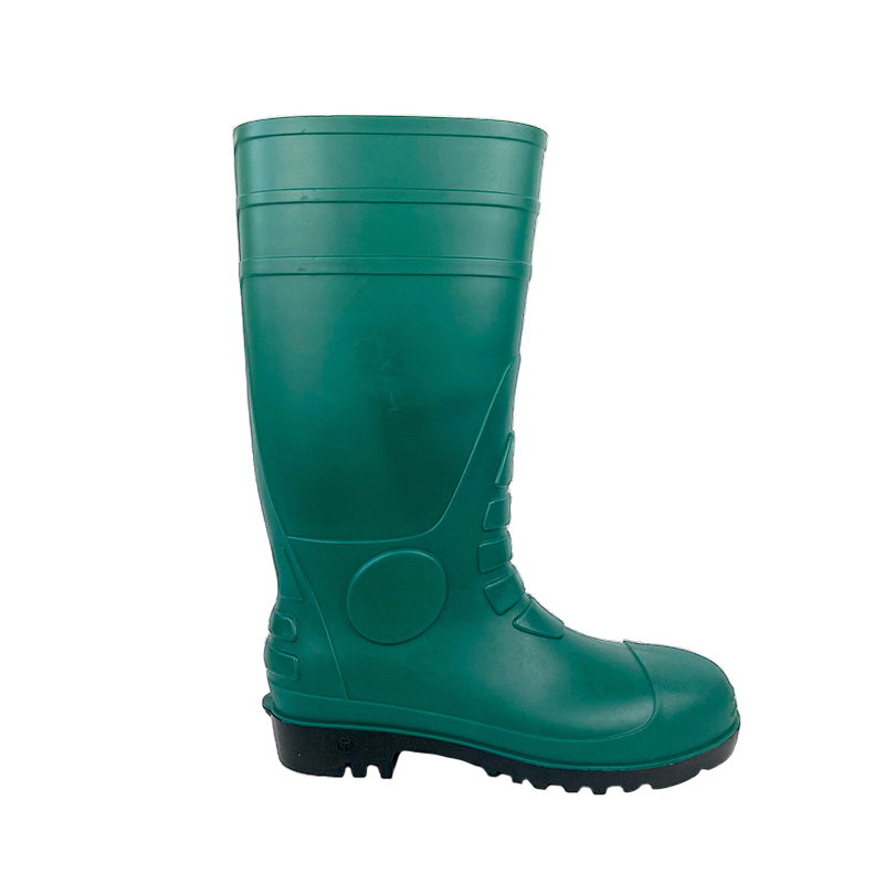 5- green upper+black sole