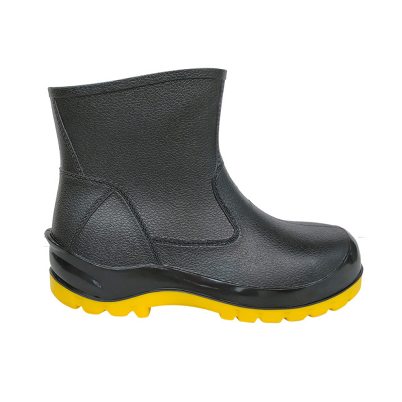 1.black upper yellow sole 18cm height